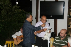 Dr. Genésio, Dr. Waldiro e Dr. Alfredo