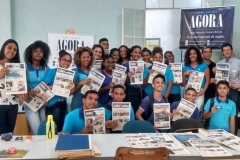 Jornal Valença Agora recebeu a visita dos alunos do CEEPS (1)