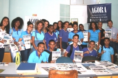 Jornal Valença Agora recebeu a visita dos alunos do CEEPS (11)