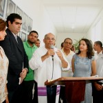 Padre Josival Lemos orou pelo novo prédio e equipe da Prefeitura de Valença