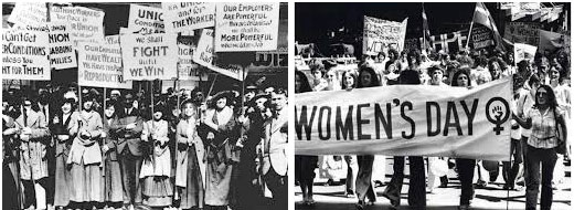 Resultado de imagem para dia internacional da mulher greve
