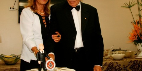 João Edson Aguiar Viana e a esposa Jocy celebraram seus 50 anos de 'Paz e Fraternidade'