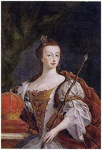 Rainha Maria I de Portugal, conhecida como "a louca". Fonte: realbeiralitoral.blogspot.com