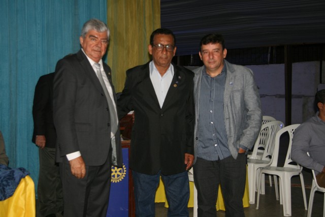 José Antar, Ailton Santana e Paulo Martins - Nova diretoria