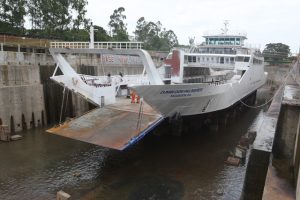 Ferrys passam por revisão geral para o verão
Local: Base Naval de Aratu
Foto: Elói Corrêa/GOVBA