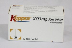 O medicamento Keppra (levetiracetam) usado para o tratamento de convulsões