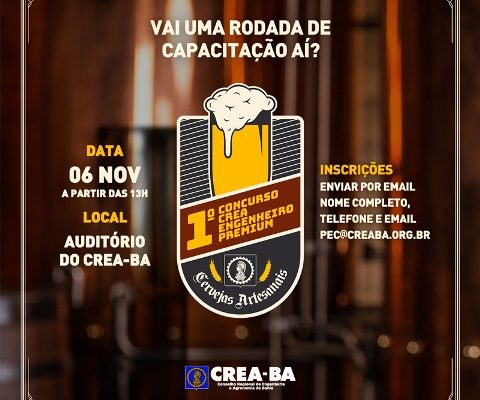 Curso de produção de cerveja artesanal_Crea-BA