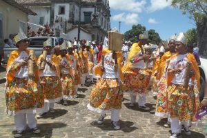 Congos participaram dos festejos em homenagem ao padroeiro