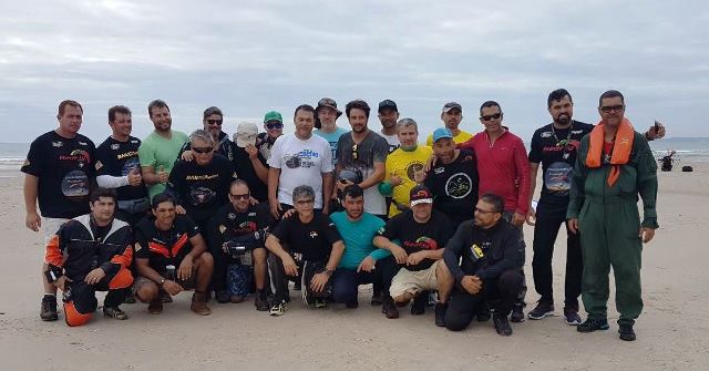 Expedição contou com a participação de 23 esportistas de vários estados brasileiros