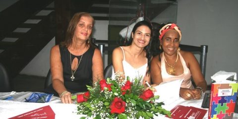 Autoras Marta, Thânia e Angela