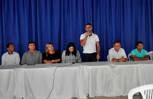 Secretário Michairo Vieira agradeceu a participação de todos na ellaboração do Plano