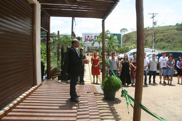 Dilton Gonçalves foi o mestre de cerimônia da inauguração