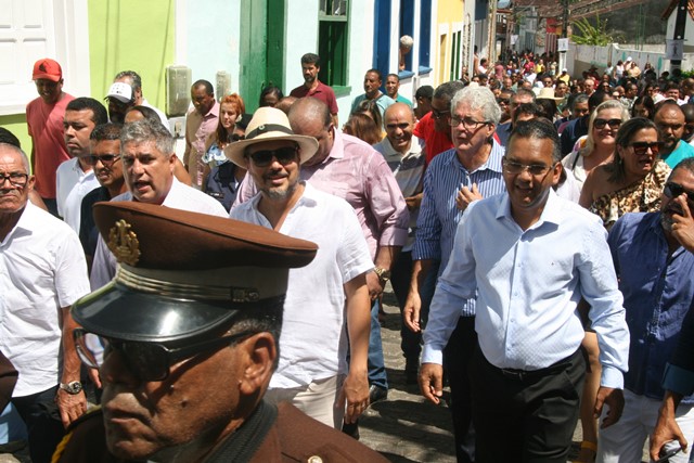 Secretário Estadual de Turismo, Fausto Franco, participou dos festejos de São Benedito, pela primeira vez