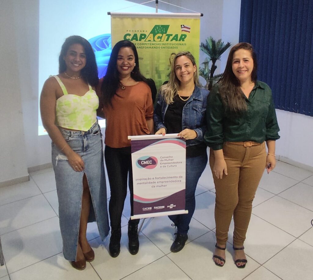 Ingrid Barbosa, Mariângela Oliveira, Carla Marabella e  Jocelma Reale