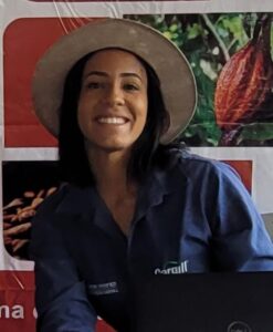 Stephanie Madureira, compradora de amêndoas de cacau pela Cargill - Foto Jornal Valença Agora