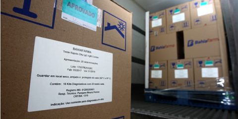 Distribuição do teste rápido de Zica vírus pela BahiaFarma