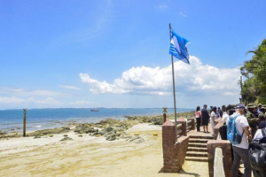 Selo Bandeira Azul qualifica turismo de sol e praia na Bahia Foto Ascom SeturBA