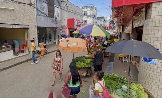 calçadão de valença