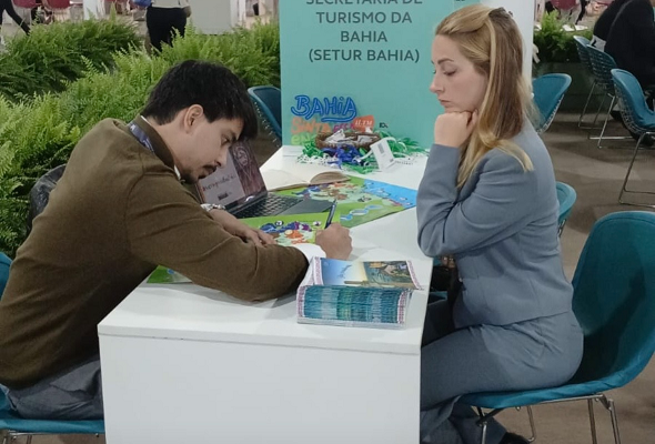 Setur-BA promove potencial da Bahia na maior feira de turismo de luxo da América Latina Foto SeturBA